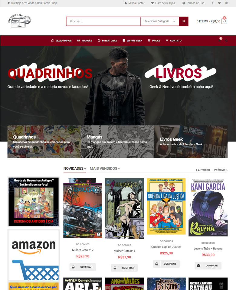 Criação de Loja Woocommerce